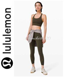 LULULEMON ATHLETICA Energy Bra Long Line *Medium Support, B/C Cup 10 EUC LL-250